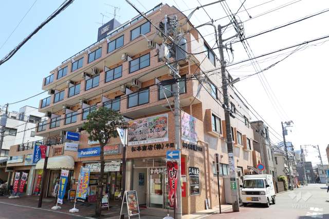 ライオンズマンション平間駅前第２の外観（北西側から）