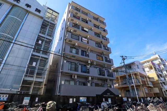 ナイスアーバンスピリッツ元住吉の外観（東側から）　