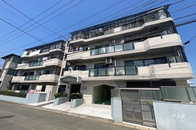 プラネット元住吉の外観（南東側から）