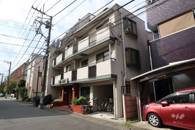 セザール武蔵中原の外観(北東側から)