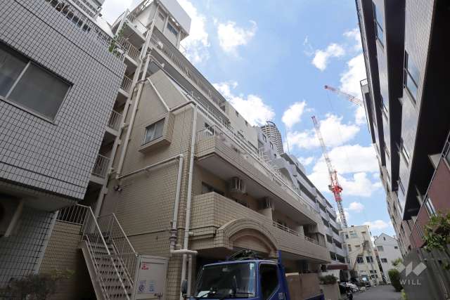 武蔵小杉マンションの外観（北東側から）