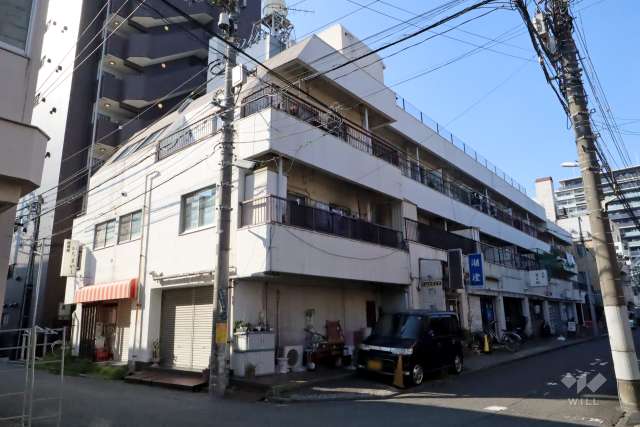 パールハイム新城の外観(南東側から)