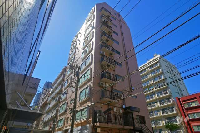 武蔵小杉サマリヤマンションの外観（南西側から）