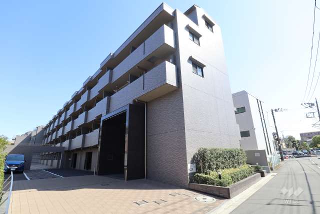 ルーブル武蔵中原参番館の外観（北西側から）