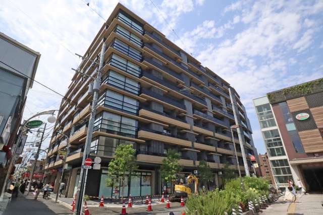 パークホームズ西小山の外観(南側から)