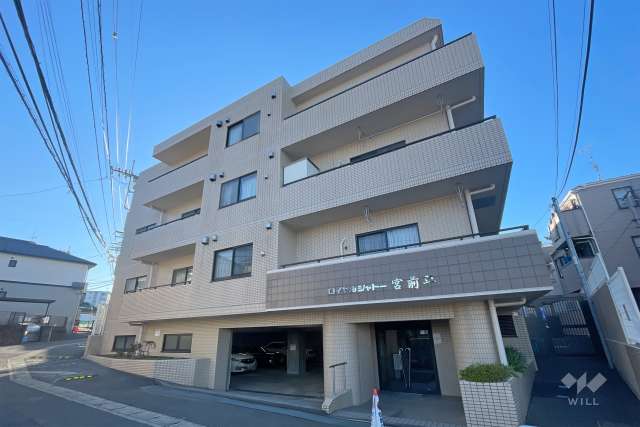 ロイヤルシャトー宮前平の外観（北東側から）