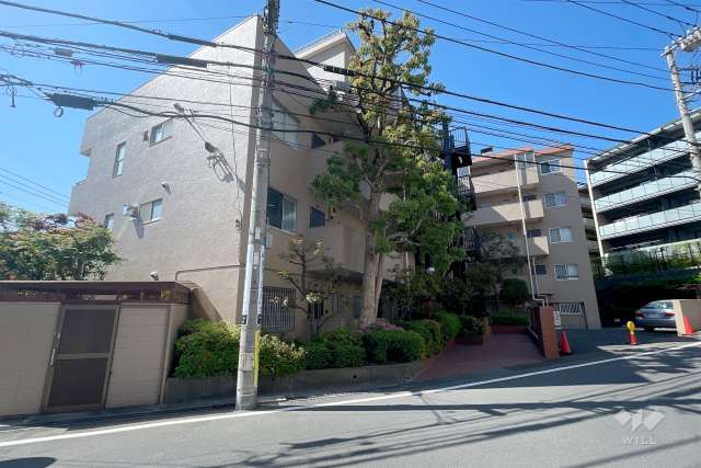 鷺沼ニューハイツの外観（北側から）