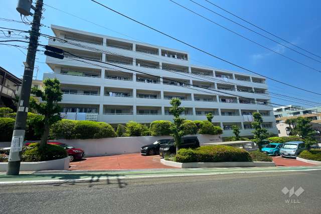 第1鷺沼グリーンヒルの外観（南東側から）