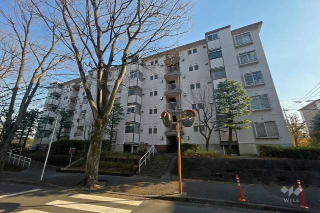 宮前平グリーンハイツ41号棟の外観（北西側から）