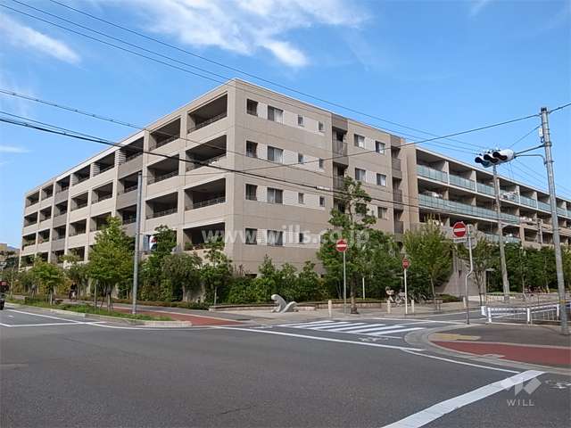 夙川香櫨園コートハウス　マスターズコートの外観（南東側から）