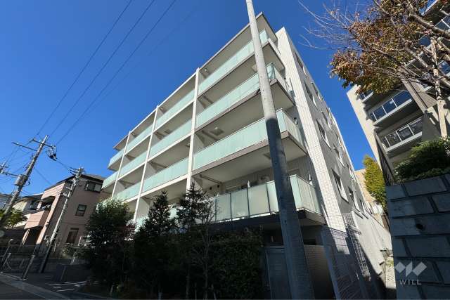 プレシス宮崎台の外観(南東側から）