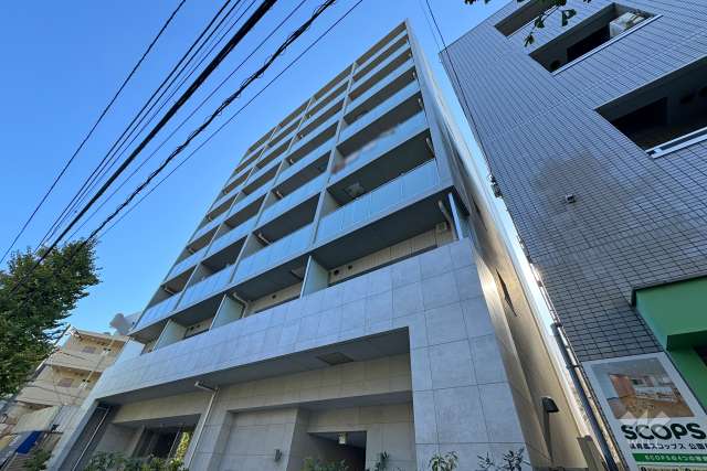 デュオステージ宮崎台の外観（北西側から）