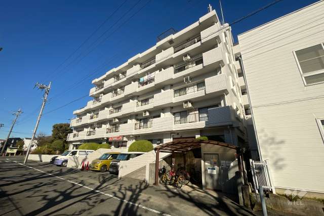 パラスト溝の口の外観（北西側から）