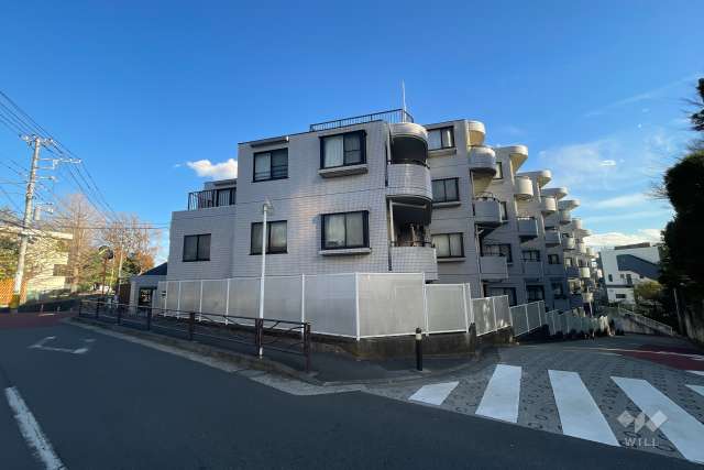 ニューウェルテラス第３日吉の外観（北西側から）