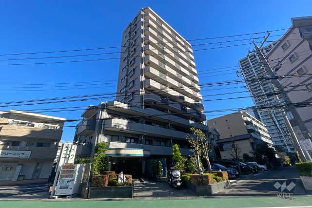 ルネサンスフォルム溝の口の外観（南西側から）