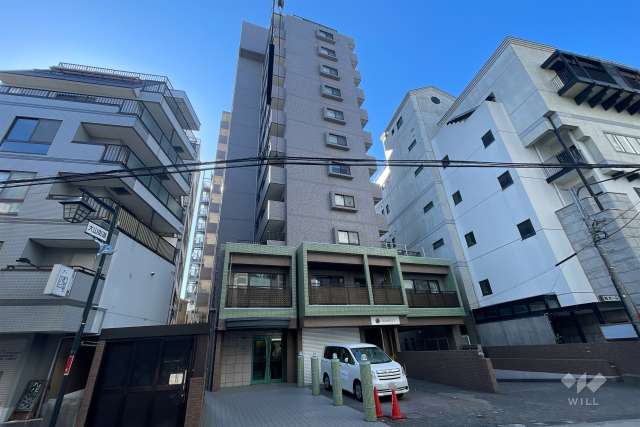 溝の口パークホームズの外観（北側から）