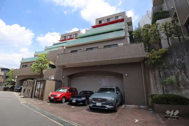 バースシティ溝の口プラザAの外観(南西側から)