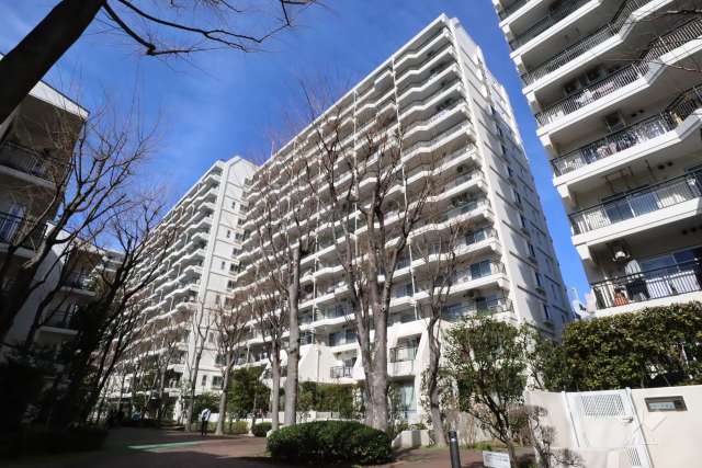 パークシティ溝の口B棟の外観(南東側から)