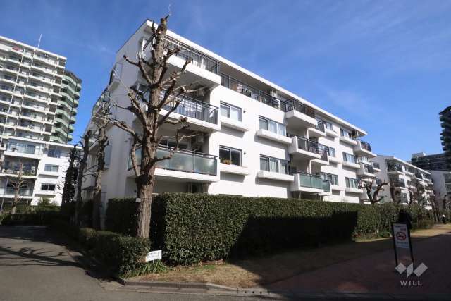 パークシティ溝の口H棟の外観(南西側から）