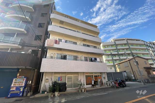 ハイラーク溝ノ口の外観（南東側から）