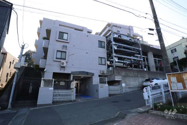 ニューウェルテラス元住吉A棟の外観（北東側から）