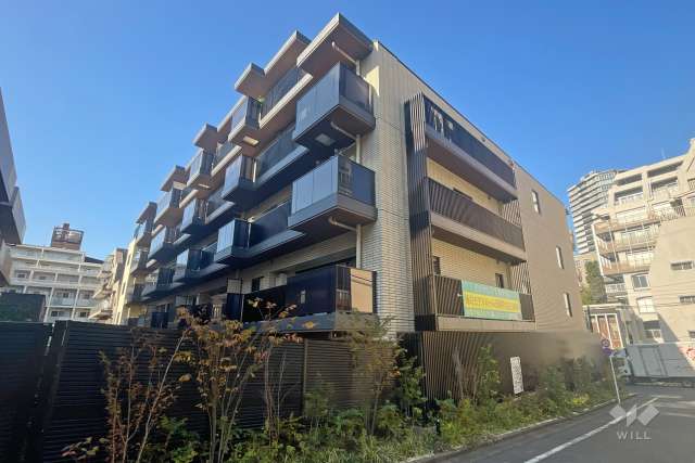 リビオレゾン参宮橋の外観（北東側から）