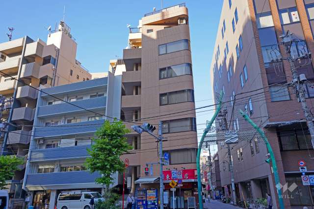 芝コトブキビルの外観（南東側から）