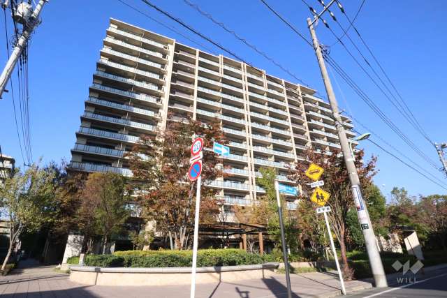 プラウドシティ大田六郷プラザ街区棟の外観(南西側から)