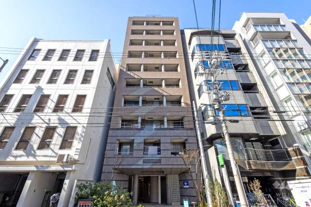 カイセイ本町の外観（南側から）