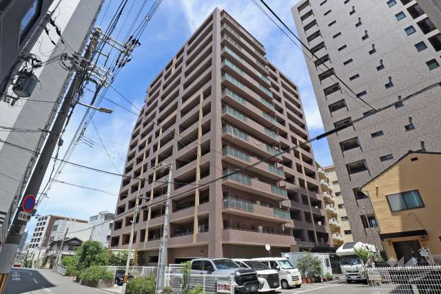 シティライフ西長堀リバーサイドの外観（南西側から）