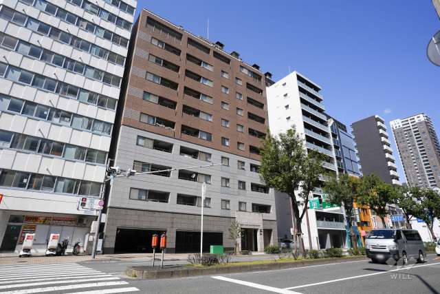 セレッソコート中之島南の外観（南側から）