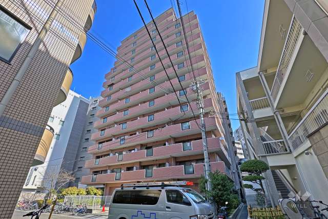 デリード阿波座の外観（南側から）