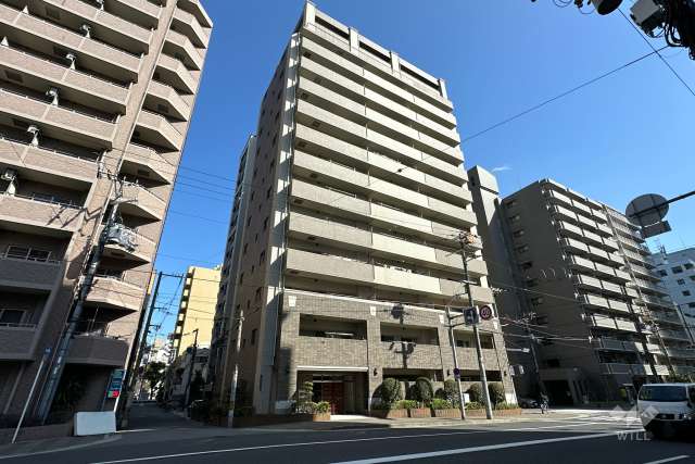 リベール南堀江の外観（北西側から）