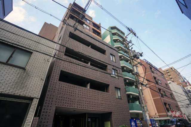 エイペックス東心斎橋2の外観（南東側から） 