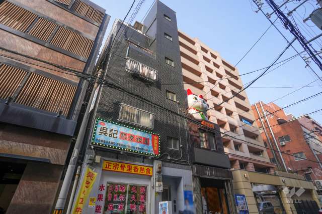 コーポシャペルの外観（南西側から）