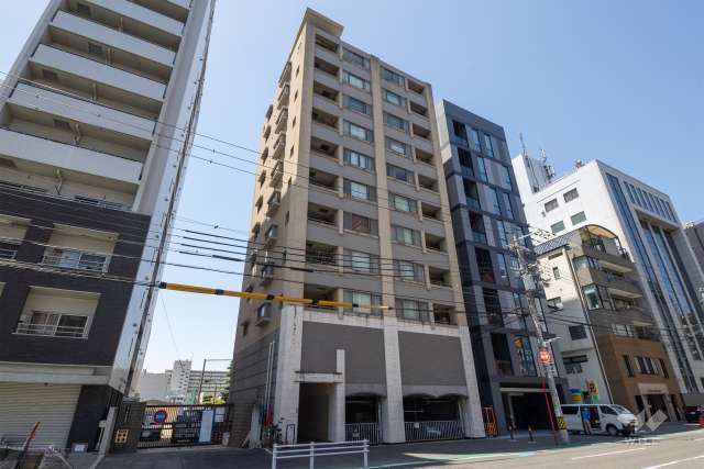 ル・グランデ上町台の外観（南東側から）