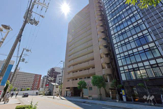 キングマンション梅田の外観（北東側から）
