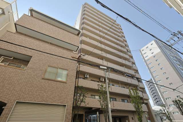 キングマンション福島2の外観（南東側から）