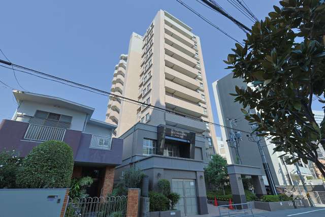 クレアシティ堂島川パークサイドの外観（南西側から）