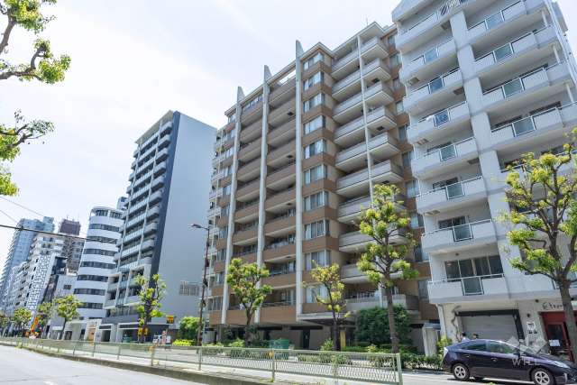ヴィルヌーブ松ケ枝町の外観（北東側から）