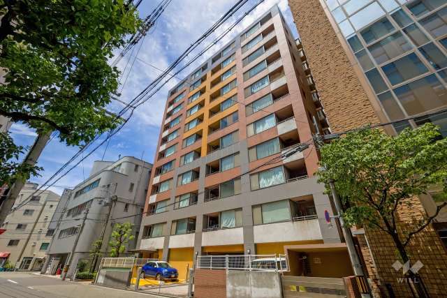 茶屋町北シティタワーの外観（南東側から）