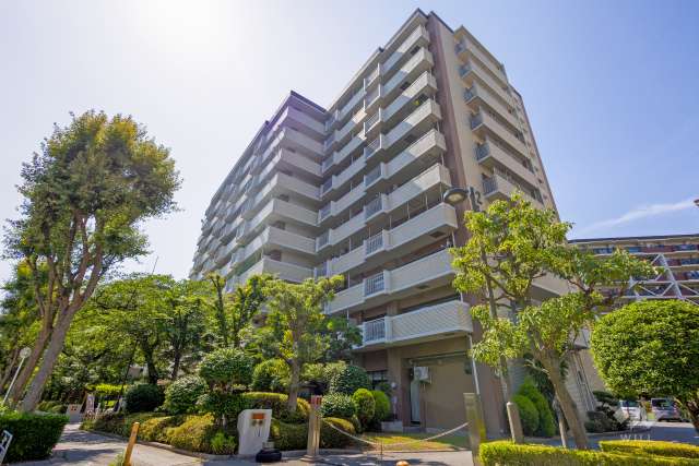 淀川リバーサイドタウン桜第3コーポの外観（南東側から）