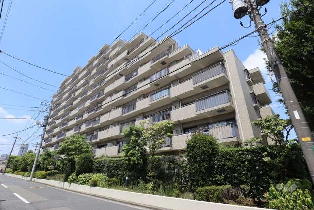川口弥平パークホームズの外観（南東側から）