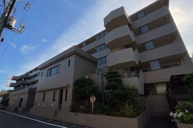 シャルム東川口伍番館の外観（北西側から）