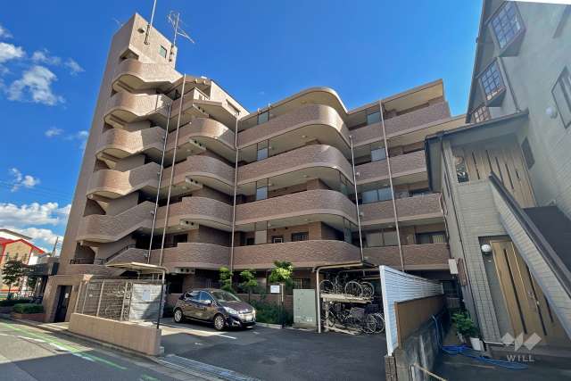 グランシエロ川口の外観（北西側から）