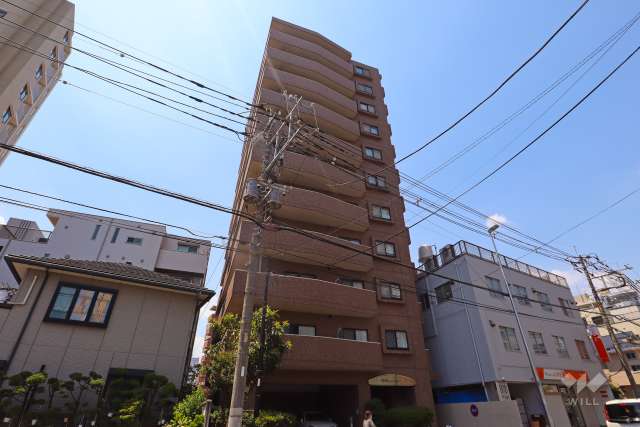 川口栄町ローヤルコーポの外観（南東側から）