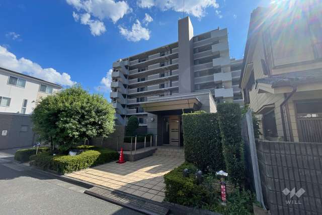 オーベル川口青木町公園の外観（北西側から）