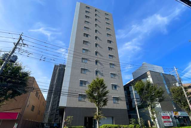 ゼファー東川口けやき通りの外観（南東側から）