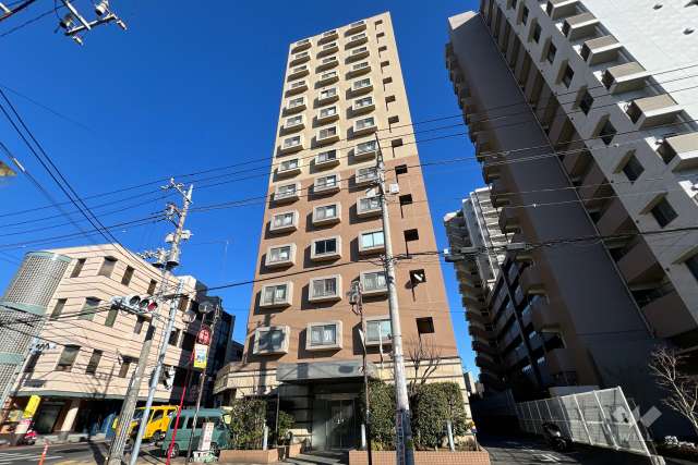 ダイアパレス鳩ヶ谷本町の外観（南西側から）