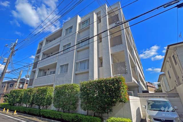 コスモ南鳩ヶ谷センターコートの外観（北西側から）